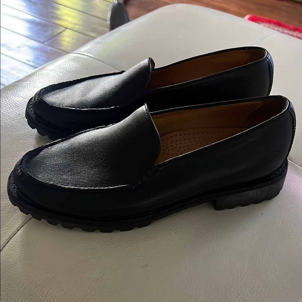 Classic Black Loafers